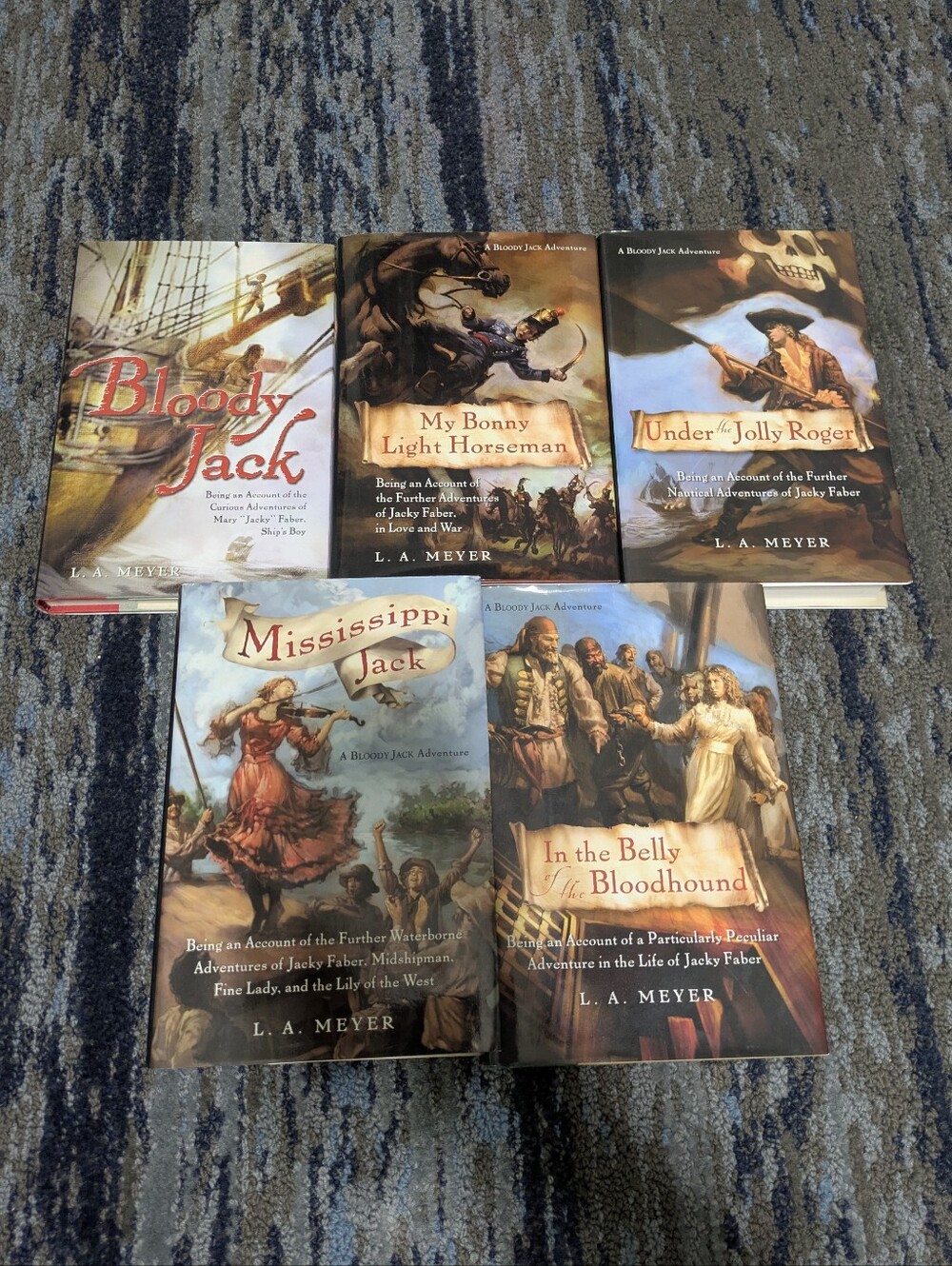 Bloody Jack 5 Book Bundle